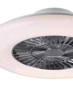 Ventilatore da soffitto "visby" con led incluso Ø75 cm, 60w